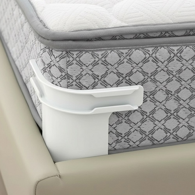 아띠꼴로 꽉잡아 침대 매트리스 고정 이불 밀림방지 홀더 4개1세트, 1세트, 퓨어화이트