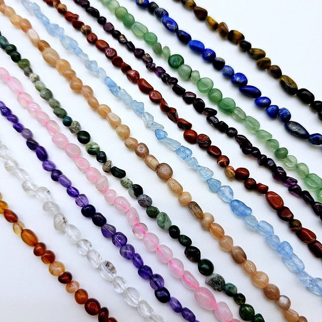 천연 원석비즈 조약돌비즈 천연석재료 못난이원석 DIY재료