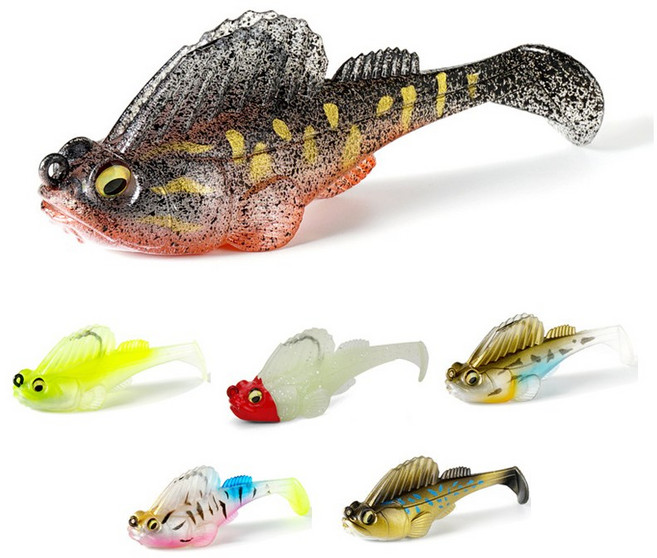 [행운을파는낚시] 행운 슬리퍼(14g) 스웜베이트 스윔베이트 바닥공략 배스 루어, 03. LS-C컬러(14G)