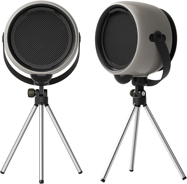 Gaayou 이동식 테이블 레인지후드 무선 휴대용 연기 흡입기 캠핑용 가정용 탁상 후드 5단 흡입력 각도 조절 가능 미니 주방후드 저소음 고효율 탈취 공기청정 삼각대 걸이 끈, 고객직접설치, 그레이