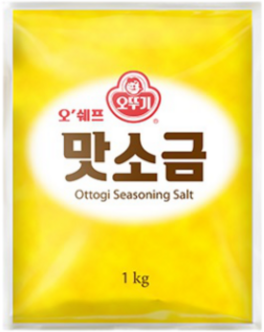오뚜기 오쉐프 맛소금, 1kg, 1개