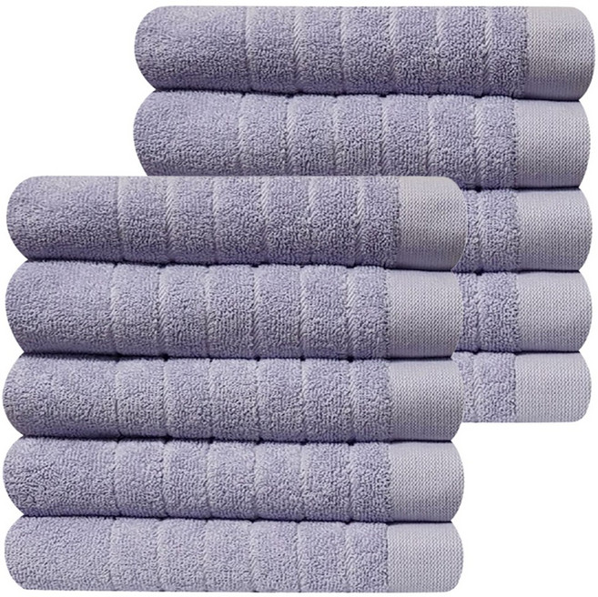 다주타올 30수 데일리 수건 105g, 라벤더퍼플, 10개