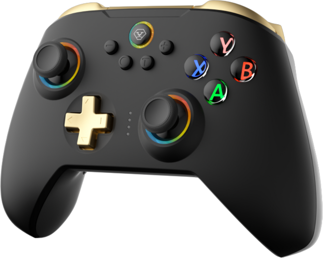 게임패드 닌텐도 스위치 무선 PC 블루투스 컨트롤러 듀얼 홀센서 자이로 진동, 1개, 흑색, AL-N10