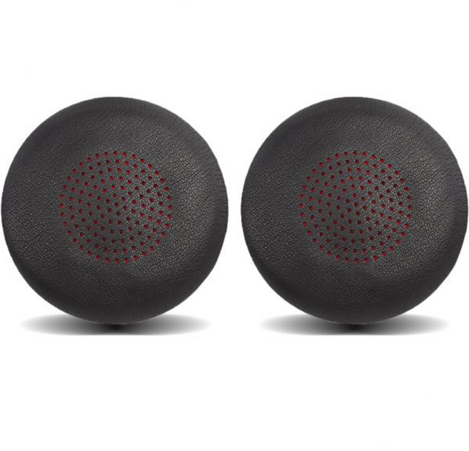 Plantronics 보이저 포커스 UC2 UC와 호환되는 이어패드 커버 B825용 쿠션 42104220 헤드폰 이어패드도 폴리 블랙와이어 5200-블랙에 맞습니다, Plantronics 보이저 포커스 UC2 UC와 호환