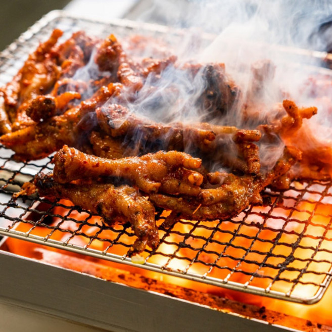 태양 튤립 닭발 장인의 손 맛 불 맛 가득 꼬들꼬들 직화 불닭발 300g 2개