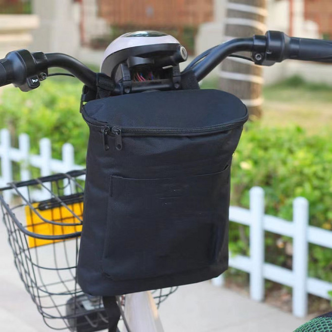 BEAR 大容量機車包 車頭包 腳踏車包, 黑色無圖水桶包