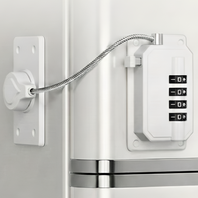 메라빌리아 락앤픽 잠금 장치 부착형 화이트, 2개