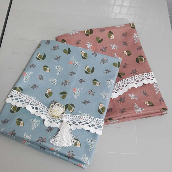 쭈앙 아보카도 뚜껑형 김치냉장고커버, 블루