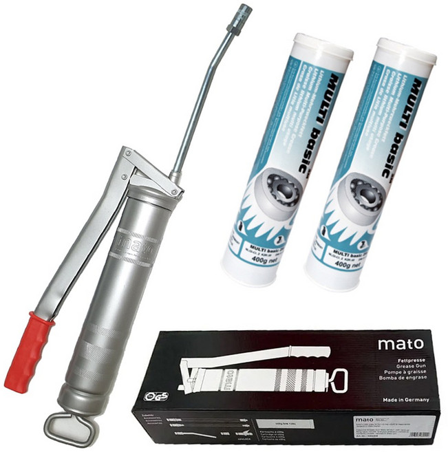 마토 구리스건 + 구리스 카트리지 독일명품 카트리지 겸용 구리스흡입판 사용가능, 1세트, 구리스건+구리스 카트리지