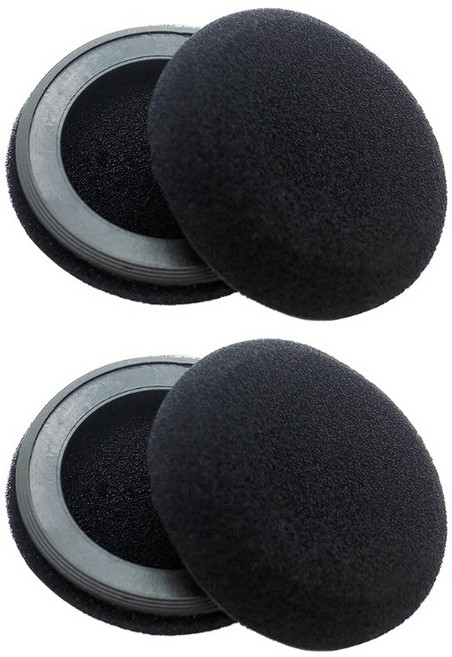 교체용 가죽 이어 패드 헤드셋 Plantronics HW530D HW530D HW540D HW540D HW535US용 헤드폰 패드 커버