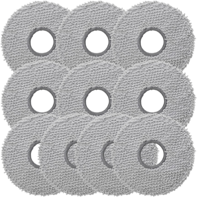 비브랜드 에코백스 X2 프로 옴니 호환 걸레 부품, 10개, 물걸레