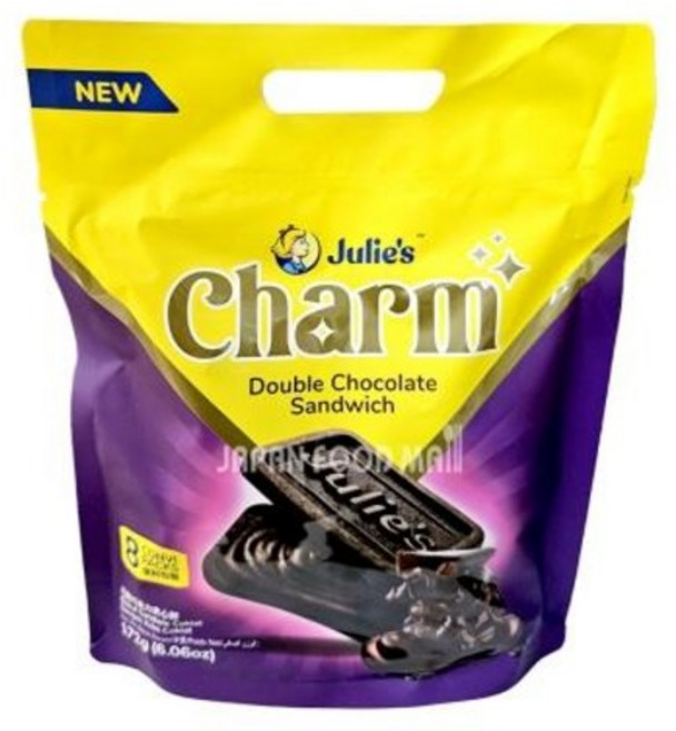 줄리스 참 더블초코 샌드위치, 172g, 1개