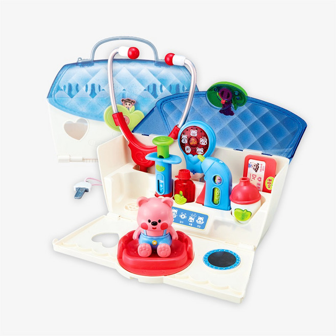 병원놀이 콩순이 말하는 청진기