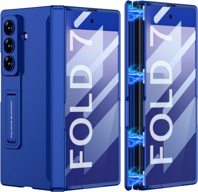 폰케이노 갤럭시 Z폴드7 케이스 마그네틱 힌지보호 풀커버