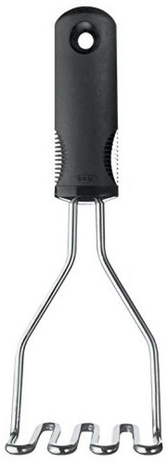 OXO Good Grips 쿠션 손잡이가 있는 스테인리스 스틸 감자 으깨기 201084, OXO Good Grips 쿠션 손잡이가 있는 스테인리