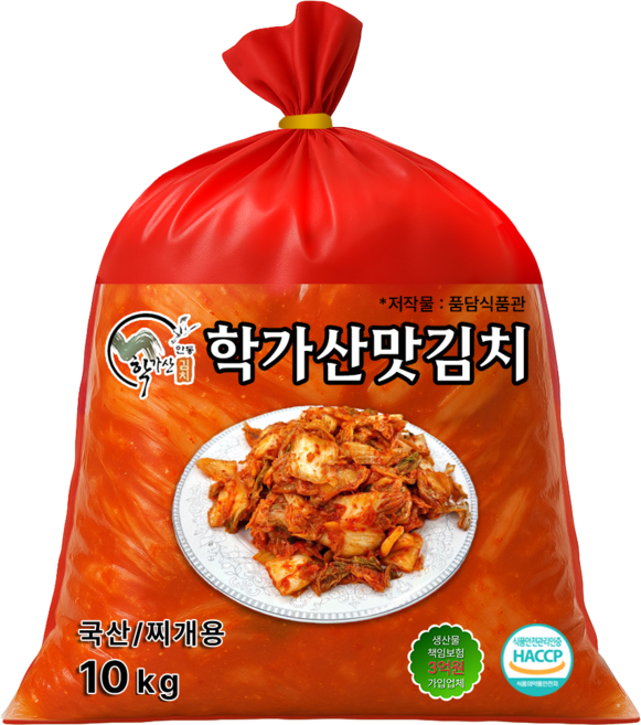 안동 학가산 맛김치 썰은김치 국산100% 당일발송 l 아이스박스 포함, 5kg, 2박스