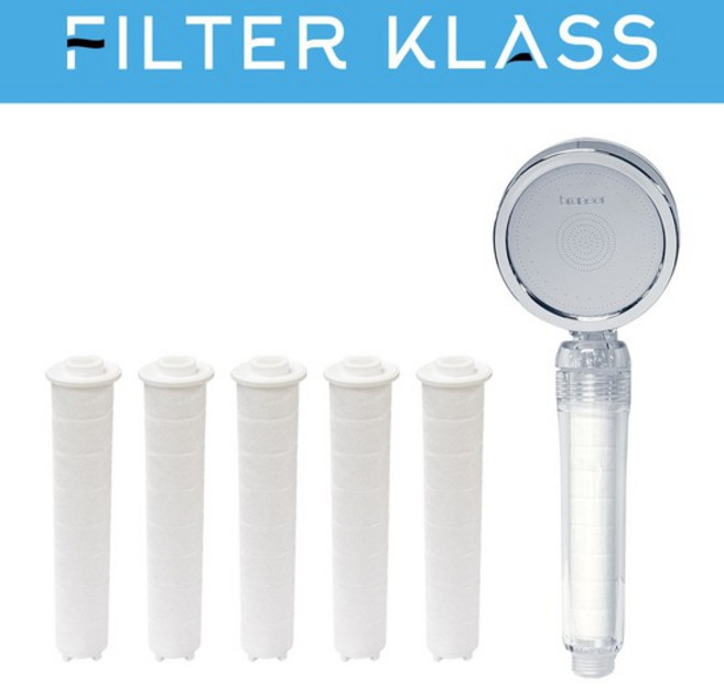 필터클라스 브랜서 샤워기 호환 녹물제거필터 5개, 없음