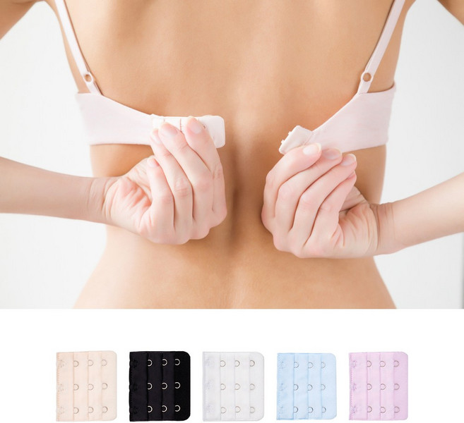 걸포유 튼튼한 브래지어 연장 후크 5개 묶음