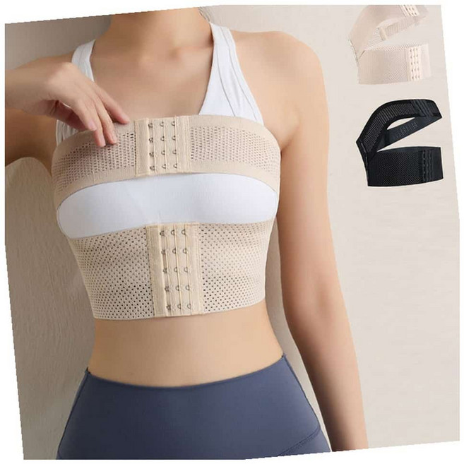 바스트 리프팅 밴드 헬스 운동 러닝 가슴 흔들림 처짐 방지 군살 보정 밴드 3size