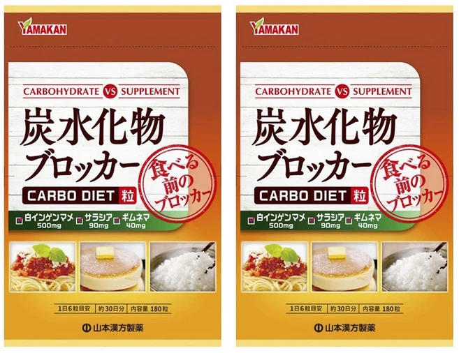 야마칸 탄수화물 브로커 캡슐, 2개, 180정 - 쿠팡