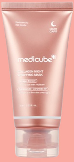 메디큐브 콜라겐 나이트 랩핑 마스크, 1개입, 75ml, 1개