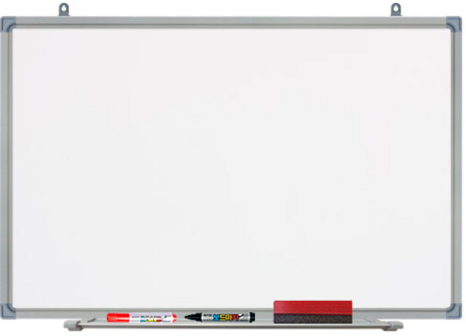 영남칠판 일반 화이트보드 150x90~180x120cm, 실버알루미늄