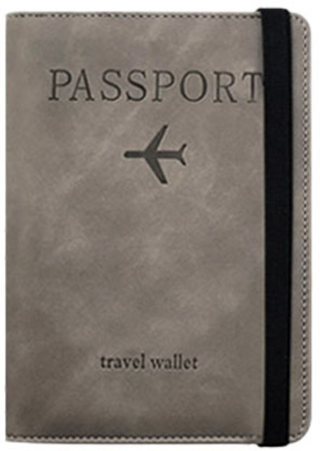 RFID防盜刷皮革護照夾