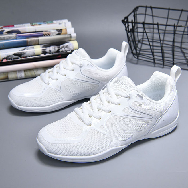 블라벨리 남녀공용 치어리더 운동화 스포츠화 에어로빅화 댄스화 헬스운동화HY836, 220, 화이트