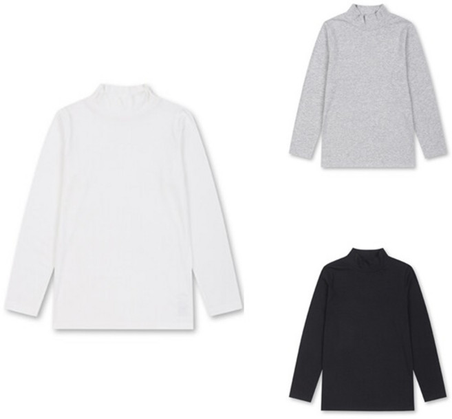 탑텐키즈 공용) 온에어 모달코튼 터틀넥(MKE4TU3901)