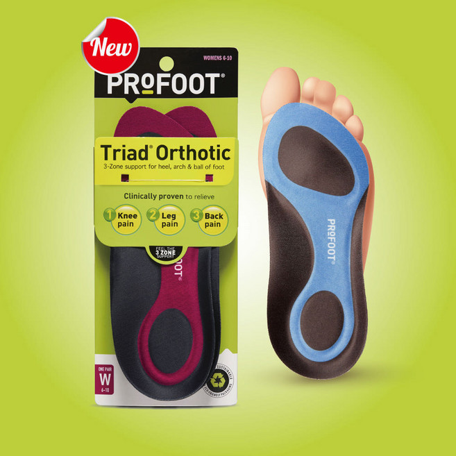 프로풋 트리아드 코스트코 BEST 깔창 아마존1위 깔창 고기능성 인솔 발건강에, 프로풋 트리아드 남성용, 1개