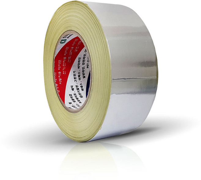 천수 알루미늄 테이프 50mm 100m 닥트용, 1개