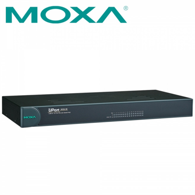 MOXA 모싸 USB2.0 to 16포트 RS232 시리얼 컨버터 UPort 1610-16, 1개