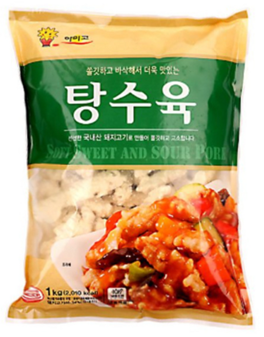 바이오마켓_대창 아미고 탕수육 1kg, 100개