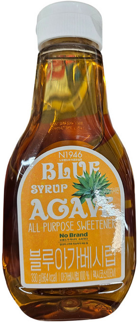 노브랜드 블루 아가베 시럽, 2개, 330g