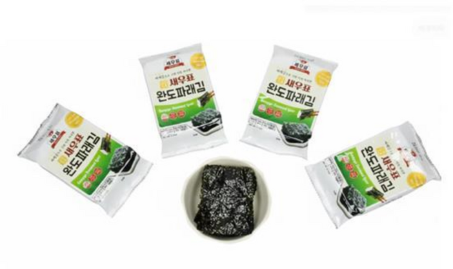 새우표 완도 파래 도시락김, 1개, 4g