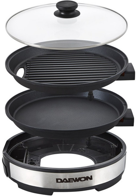 대원가전 홈스마트 전기 그릴 세트, DW-CP320