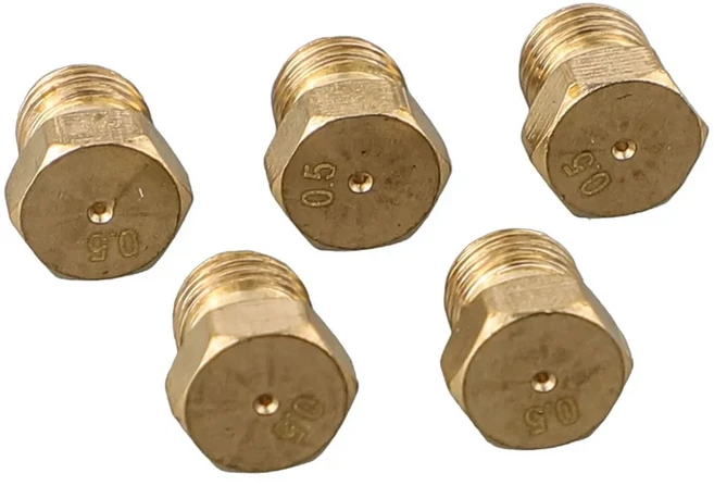 버너 가스 천연 호브 LPG 변환 키트 제트 노즐 인젝터 표준 M6 X 0.75 스레드 주방 부품 5 개, 01 빠른, 1개