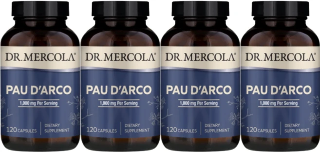 닥터머콜라 포다르코 500mg per 1캡슐 타히보 포디알코 Pau D Arco, 120정, 4개 - 쿠팡