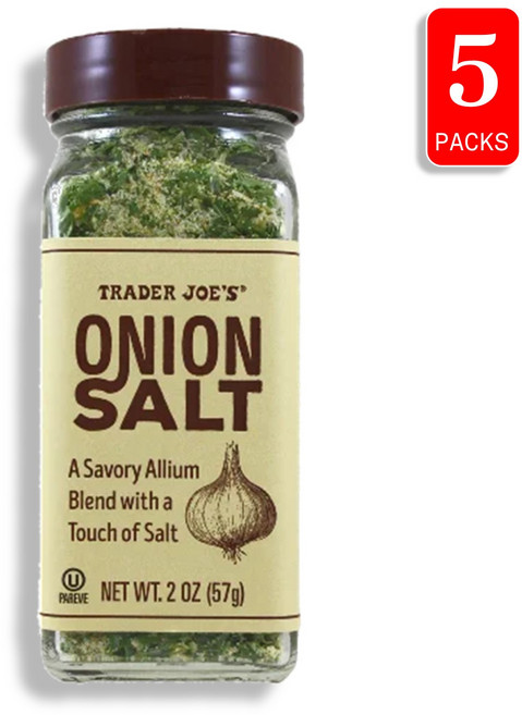 트레이더 조 시즈닝 블렌드 어니언 솔트, 5개, 57g