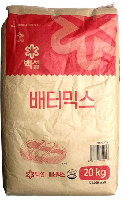 백설 배터믹스, 1개, 20kg