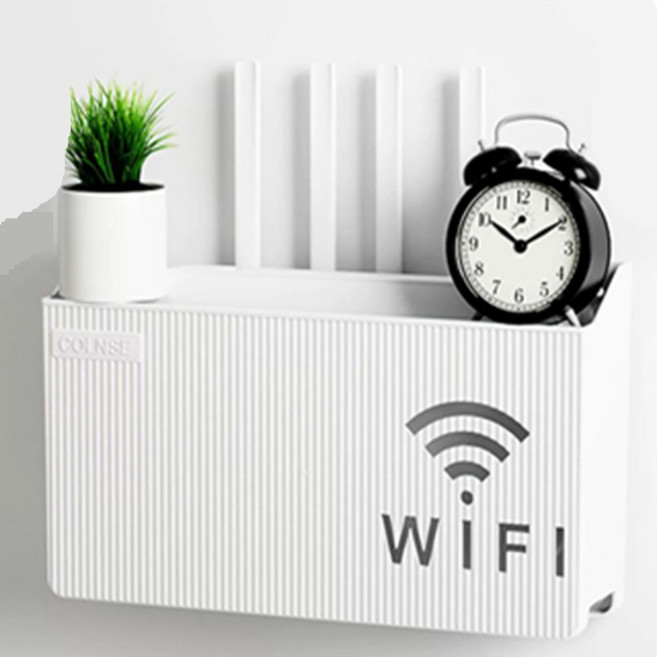 금방상점 무선 공유기 보관함 공유기케이스, 블랙