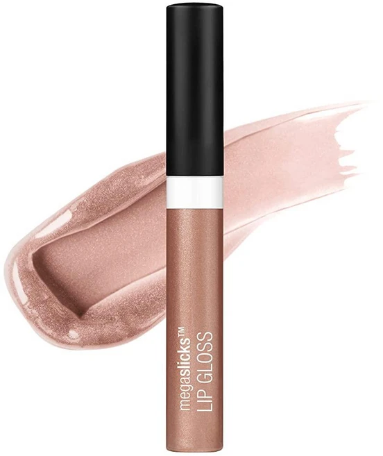 Wet n wild MegaSlicks 립글로스 울트라 글로시 비타민 E 농축 울트라 글로스 하이 샤인 보습 크루얼티 프리 및 비건 - 로즈 골드 - 쿠팡