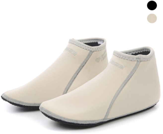 서브22 오리발 슈즈 반목 핀삭스 핀양말, 아이보리, EU 41