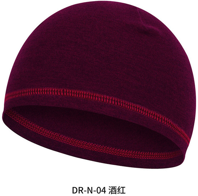 抓絨帽 戶外防風保暖帽 加厚騎行帽 護耳 戰術帽 冬季 50A5, 酒紅【買一贈一 到手二件】
