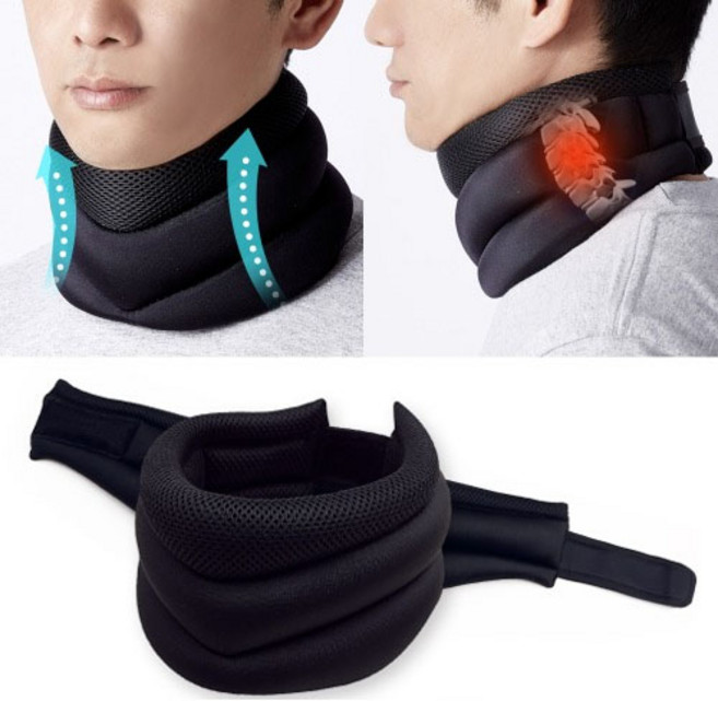 목보호대 거북목 자세교정 목지지대 거북목교정 목디스크, 1개