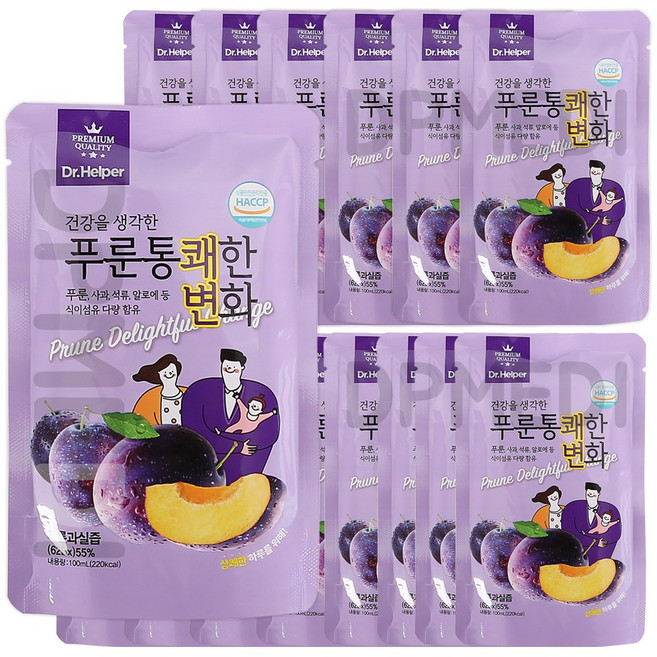 푸룬통쾌한변화 100ml, 15개