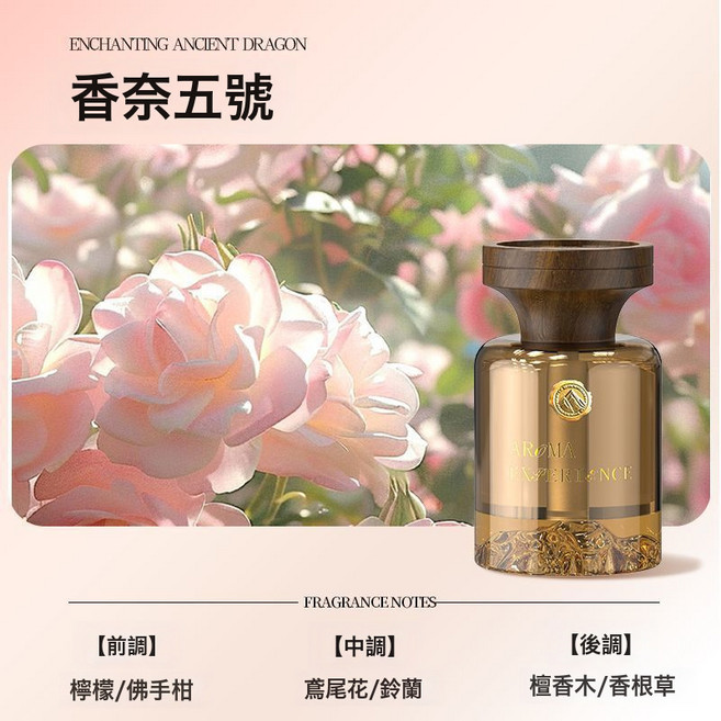 塔羅見山車載精油香薰持久留香車內淡異味高級車載高檔香水120ml, 1個, 香奈五號120ml:如圖所示