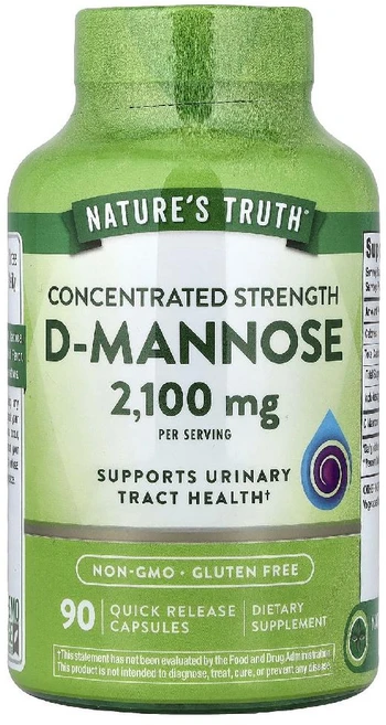네이처스트루스 만노스 d만노스 2100mg D-Mannose 캡슐 90정 - 쿠팡