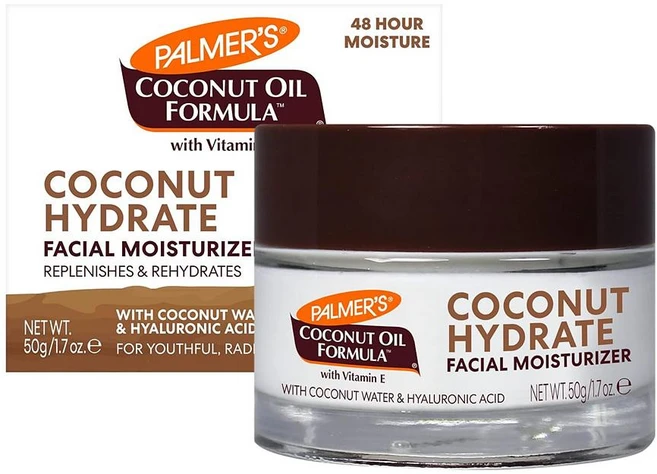 Palmer's 페이셜 모이스처라이저 50g 1팩 코코넛 하이드레이트 Palmer's Coconut Oil Formula Coconut Wate, 1개 - 쿠팡
