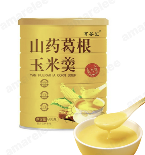 중국식품 옥수수 수프 무첨가 곡물분말 대체식사 식사 인스턴트, 3개